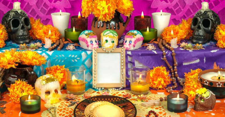 Celebración de  Día de Muertos